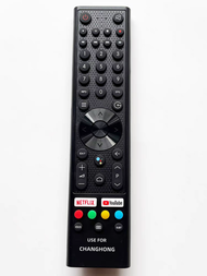 (1)netflix Remot Remote TV untuk Changhong LCD LED Android Smart TV L32H7 L40H7 L32H4 U50H7 U55H7 L3