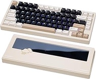 WOBKEY Rainy 75 CNC Aluminum HMX/JWK/Cocoa Switches Triple-Mode Connectivity Mechanical Keyboard wit