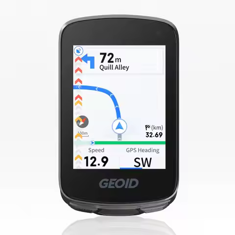 GEOID CC600/CC700 Colorful Screen Wireless Bike Computer GPS Navigation Bicycle Speedometer GPX Wifi