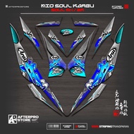 STRIPING MIO SOUL OLD MFX7/SOUL Z CARBON/STICKER SOUL OLD MX/STICKER SOUL ZR CARBON STICKER SOUL 115