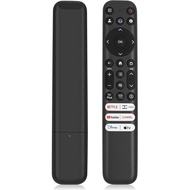 Pengganti untuk Alat Kawalan Jauh TCL Google TV, Alat Kawalan Jauh RC813 Serasi dengan TCL QM8/QM7/Q