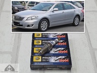 หัวเทียน อิริเดียม Toyota Camry ACV40 ( 2006 - 2013 ) ชุด 4 หัว ระยะการใช้งาน 100000 กม : Hella