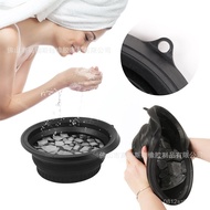 Washbasin Cold Compress Ice Compress Foldable Washbasin Face Bathtub Ice Treatment Tool Facial Ice S