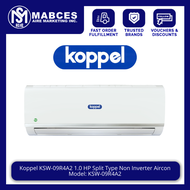 Koppel KSW-09R4A2 1.0 HP EVO Series Split Type Non Inverter Aircon