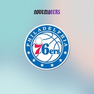 Philadelphia 76ers Vinyl Sticker NBA Team Glossy Vinyl Sticker