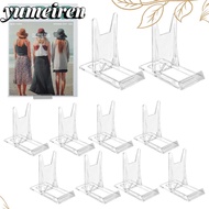 YUMEIREN 5Pcs  Display Stand, Multifunctional Transparent Art Exhibition Rack,  Adjustable Sliding A