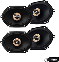 Infinity - Two Pairs of KAPPA-86CFX Kappa 6X8/5X7 Inch Two-Way Coaxial Speakers