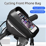 Waterproof Bike Front Phone Bag Storage Outside Bag Multifunction Riding Bag Mountain Bike Front Bag