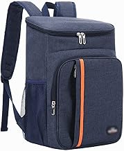 WGHJK 18L Cooler Backpack Insulation Refrigerated Bag Thermal Food Deliver Storage Bag Picnic Beverage Box (Color : Blue, Size : As shown)