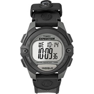 [TIMEX] Men's Watch Timex Expedition T40941 Quartz 10 ATM Water Resistant Plastic Black Dial Resin [