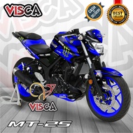 Stiker Decal Yamaha MT 25 OLD Dekal Mt 25 Striping Mt 25 Variasi Decal Mt 25 OLD Full Body MONSTER
