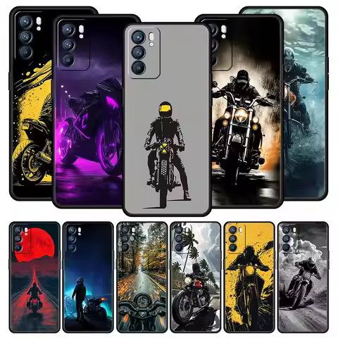 Cool motorcycle Phone Case For Oppo Reno14 Reno13 Reno12 11 F 10 Find X5 X9 Pro A54 5G A53 A52 A9 A7