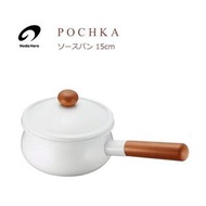 日本製 Noda Horo POCHKA 搪瓷平底鍋 15cm︱支援IH及明火煮食