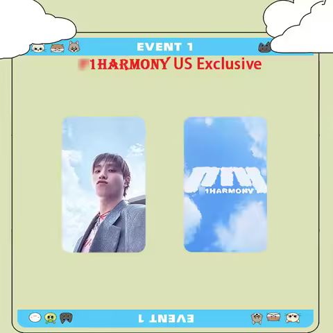 6Pcs/Set Idol P1HARMONY New Album DUH! Lomo Cards High Quality Postcards KEEHO THEO JIUNG INTAK SOUL