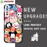 เคส Jinsouwe สำหรับ Huawei Honor 20 Huawei Nova 5T Nova 7i Nova 7 SE เคสโทรศัพท์รูปการ์ตูนนิ่มคลุมทั้งหมดปกป้องกล้องเคสใส