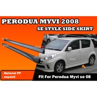 PERODUA MYVI SE SE2 2005-2010 SE LOOK SIDE SKIRT (SE) SPECIAL EDITION FIT SE2 EZI PASSO BOON OLD MYV