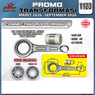 CONROD STANG SEHER FORGED + BEARING KRUK AS BRT MIO M3 FINO 125 MIO Z Super connecting Rod Forging F