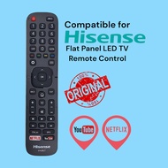 Original Hisense EN2B27 Flat Panel LED TV With YouTube Netflix Vudu Video Television Remote Control
