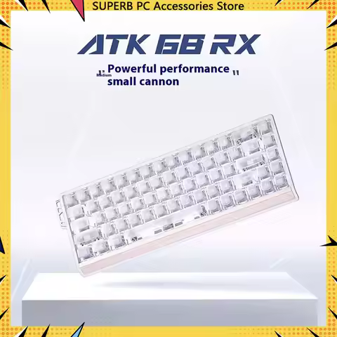 ATK 68RX Wired Magnetic Switch Gaming Mechanical Keyboard 8K Polling Rate Ergonomics RT0.001mm E-spo