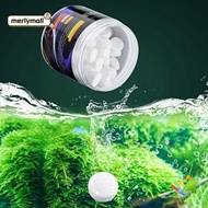 MERLYMALL 120PCS CO2 Tablet, Tablets Form Diffuser Tablets Carbon Dioxide Generator, Aquarium Equip 
