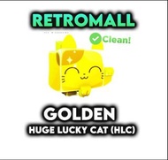 Golden Huge Lucky Cat HLC (Pet Simulator X)