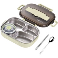 1.5L Bento Boxes for Student Thermal Insulation Bento Lunch Box Tableware SetLunch Containers for Ki