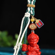 天然原礦硃砂精品紅砂齊天大聖包掛 含量高達95%以上