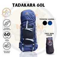 -Seven Summits TADIKARA 60L Carrier Bag Free Rain Cover 60L Travel Backpack Carrier 60 Liter Hiking 