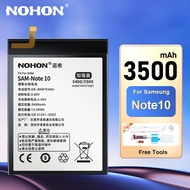 NOHON EB-BN970ABU Battery for Samsung Note 10 Note10 SM-N970 N970W N970F 3500mAh Battery Bateri + To