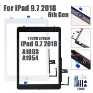 Touch Screen For iPad 6 2018 6th Gen A1893 A1954 ipad9.7 Touch Glass Screen Digitizer Conector Touch