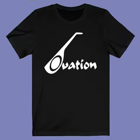 Ovation Guitar Company Men's Black Size S-3XL T shirt