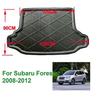 Car Rear Trunk Cargo Boot Liner Mat Floor Tray Carpet Protector Pad For Subaru Forester 2008-2025