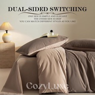 CozyLuxe 980TC Cotton Dual-Sided Bed Sheet Set – Hotel Feel, Smooth & Wrinkle-Resistant