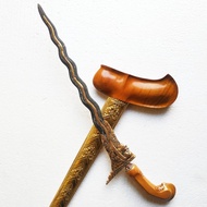 Keris Naga Nogo Sosro Luk 13 Kinatah Kamarogan Kamardikan