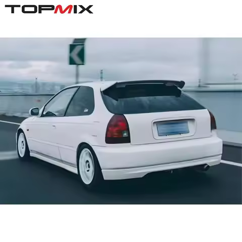 For Honda Civic Type-R EK9 (1997-2000) Premium Carbon Fiber Rear Lip Diffuser (Rear Bumper Lower Lip