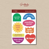Birthday Sticker Set #01 - Suddenly Studio