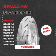 Ban Motor Swallow Slash Ring 14 100/80-14 110/80-14 120/70-14 140/70-14 Tubeless