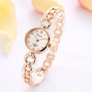 Ladies Watch Fashion Brand Watch Diamond Alloy Simple Ladies Bracelet Watch Ladies Watch