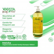 Melvita - 有機超溫和護理洗髮水（適合所有髮質）1000 毫升 [不含矽] [平行進口產品]