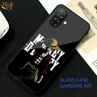 HP Samsung A07 Softcase Glass Glossy Samsung A07 Phone Case Samsung A07 - K33