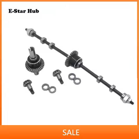 Metal Upgrade Front and Rear Differential Assy For WLtoys 12428 12423 12427 12428-A 12428-B 12428-C