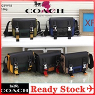 beg coach lelaki coach sling bag man Ready Stock✈[100%original] coach crossbody bag men shoulder bag