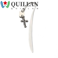 QUILLAN Metal Bookmarks Document Book Mark Silver Alloy Bible Accessories Reading Marking Personalised Gift Open Letter Stick Tool Letter Opener