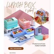 LUNCH BOX BOX 2 Separator L3009 LUNCH BOX LUNCH BOX L3009 FOOD STORAGE BOX