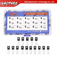 150PCS TO-126 Transistor Assortment Kit Pack B772 D882 BD139 BD140 C106 D669 B649 D237 D238 13003 BD