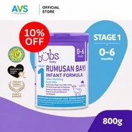 Bubs Advanced Plus+ Goat Infant Formula Stage 1 800g (0-6 months)