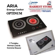 ARIA Energy Cooker OPTINUM - Kompor Listrik 2 Tungku Hemat Listrik