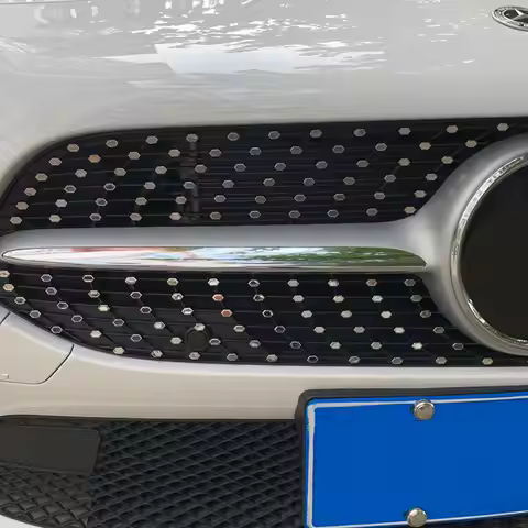 For Mercedes Benz A Class W177 V177 A180 A200 A220 A250 2019 - 2022+ Car Air Intake Grille Sequin St