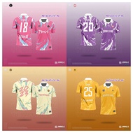 Custom Jersey Ootd Style Jersi Viral Tiktok Malaysia Baju Retro Jersey Collar Murah T Shirt Berkolar Lelaki Perempuan Lengan Pendek Panjang Plus Size Football Jersi Bola Futsal