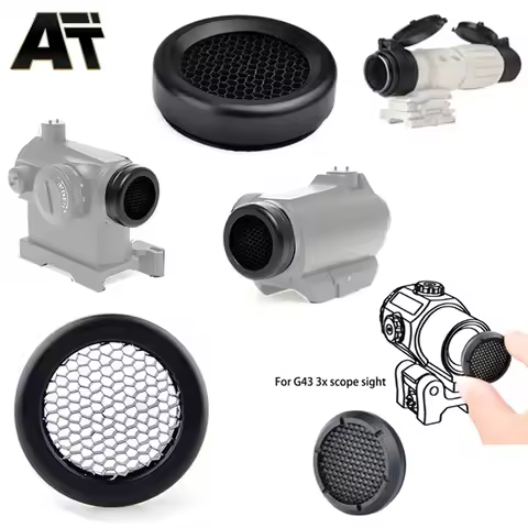 Tactical Hunting Sight Scope Accessories Mesh Protector Cover Fit G43 G33 4X FXD Magnifier T-1 T-2 M
